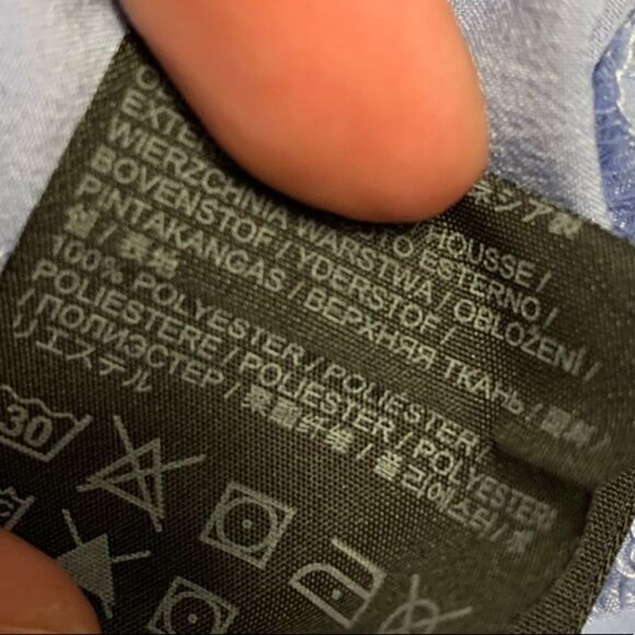 New! Jack Wolfskin Blue Victoria Button Down XXL - Picture 6 of 7